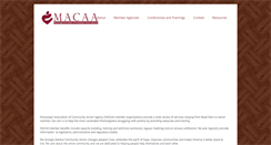 Desktop Screenshot of msacaa.com